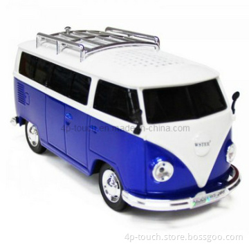 Retro Wagon Car Shape Speaker with TF/USB/FM Radio (YBS016)